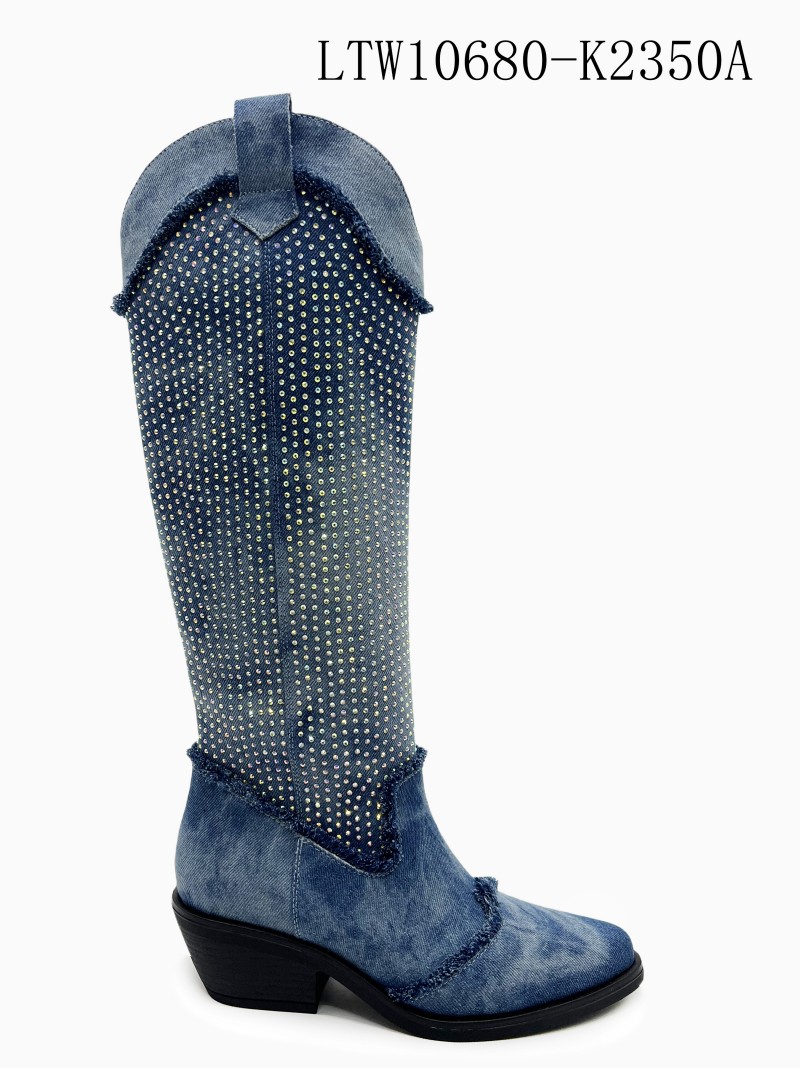 Western Chic Rhinestone Cowboy Boots Western Chic Rhinestone Cowboy Boots